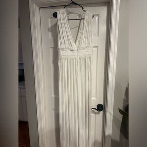 Off white formal dress